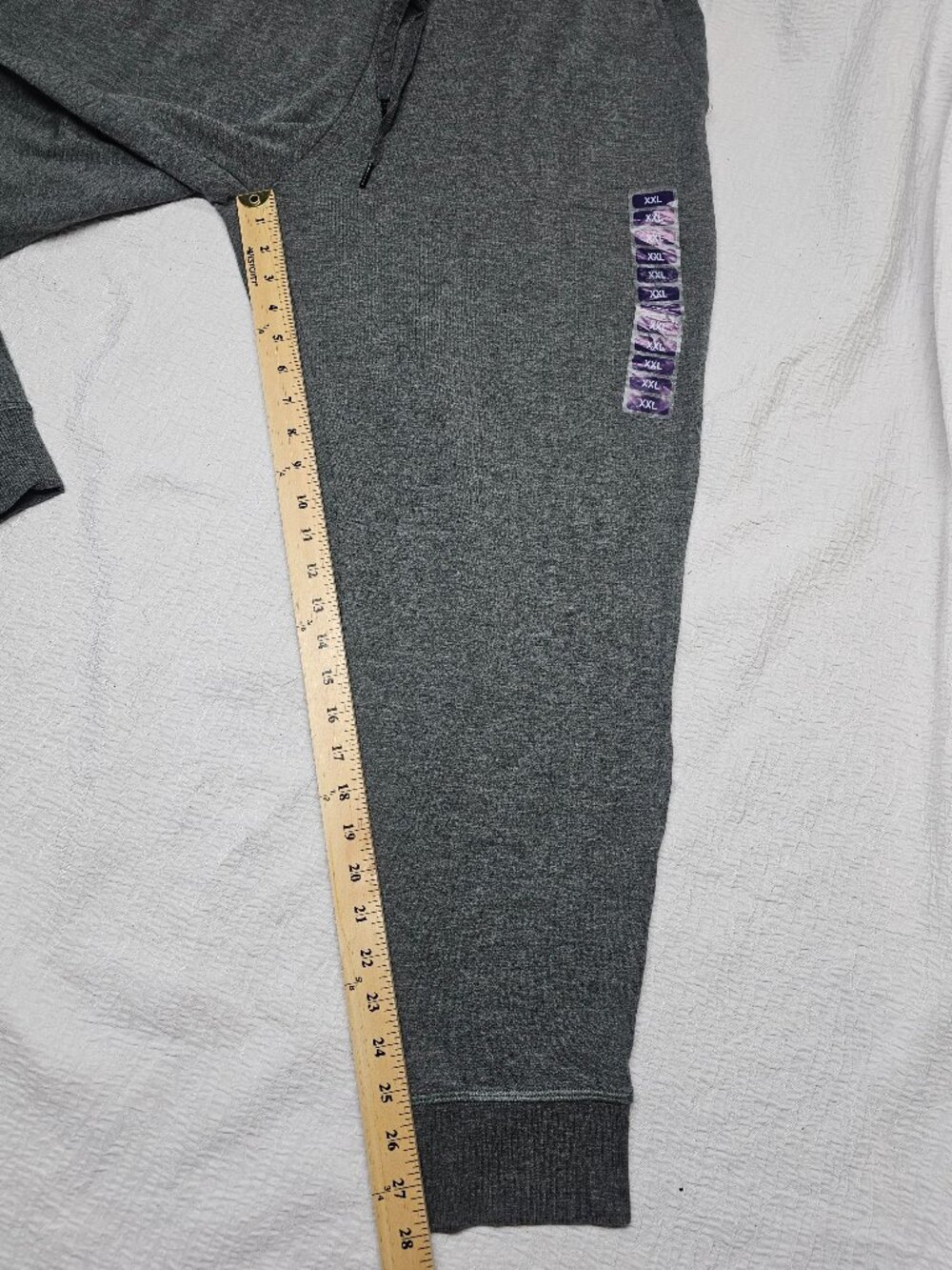 Eddie Bauer Men's Fleece Lounge Joggers Heather Smoke Size XXL - Picture 2 of 4